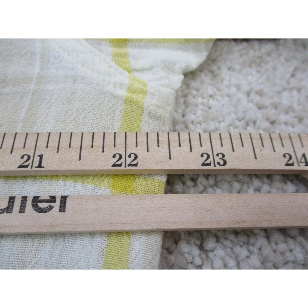 Patagonia Shirt Men Large White Yellow Plaid Steersman Hiking Casual Button Up * - Picture 12 of 14